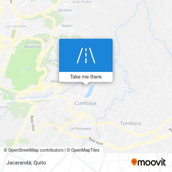 Mapa de Jacarandá