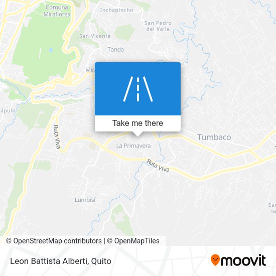 Mapa de Leon Battista Alberti