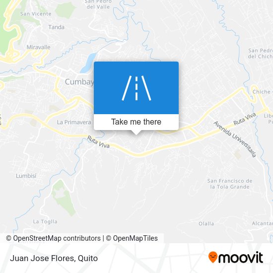 Juan Jose Flores map