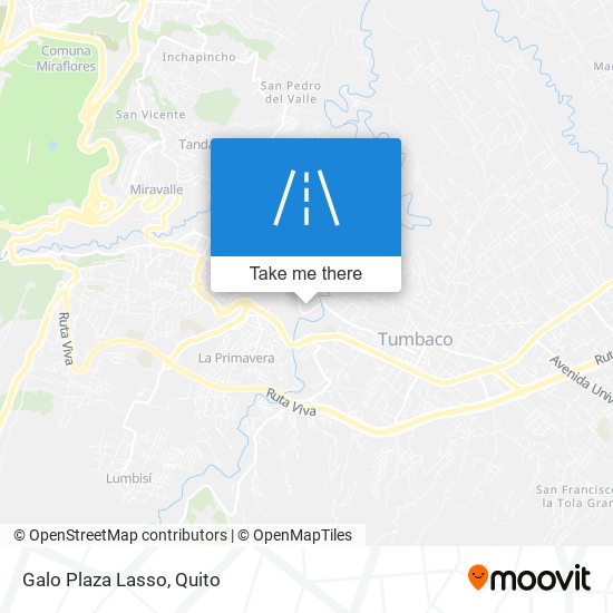 Mapa de Galo Plaza Lasso