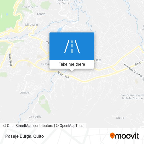 Mapa de Pasaje Burga