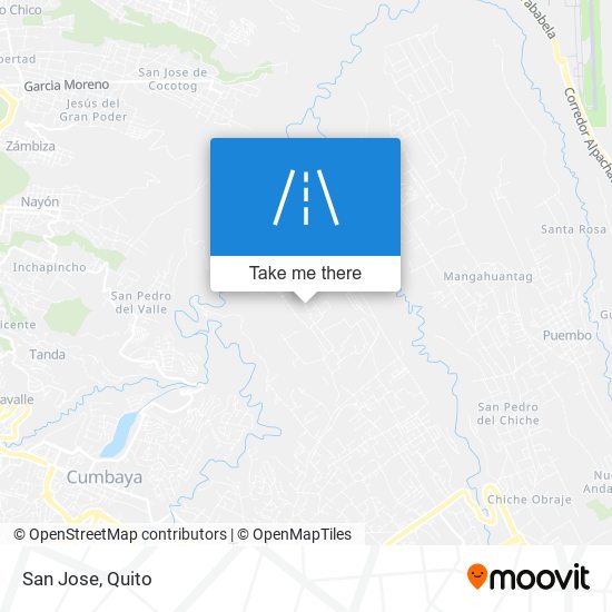 San Jose map