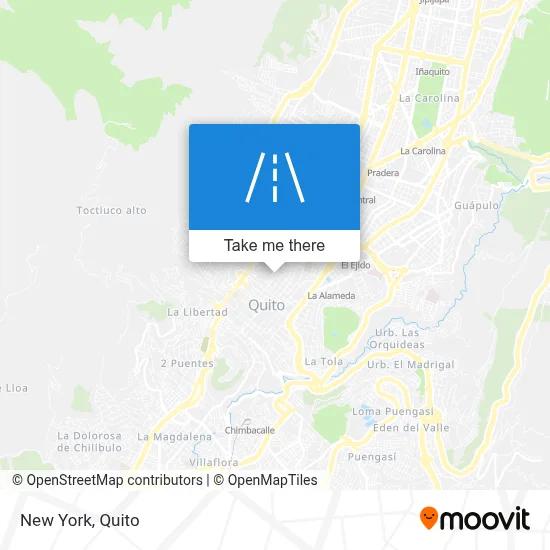 New York map