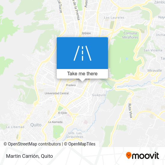 Mapa de Martin Carrión