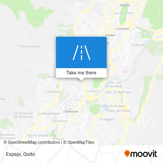 Espejo map