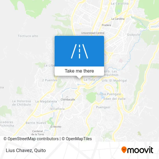 Lius Chavez map
