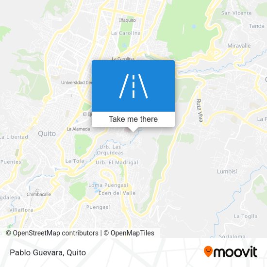 Mapa de Pablo Guevara