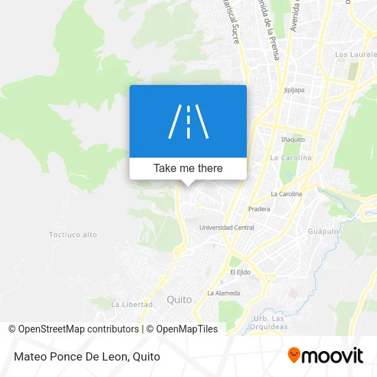 Mateo Ponce De Leon map