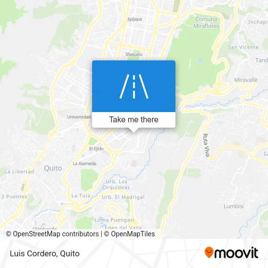 Luis Cordero map
