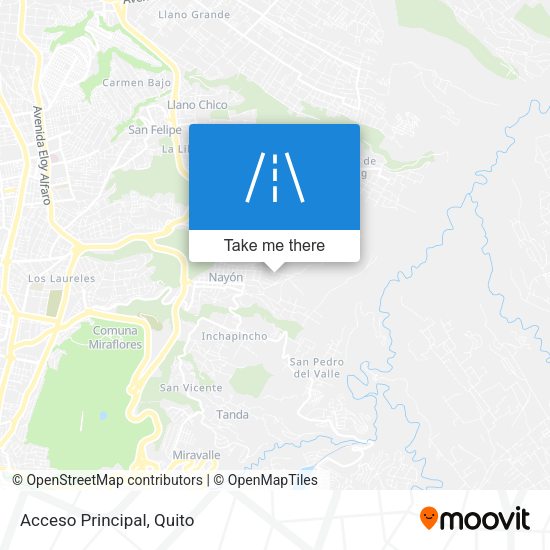 Mapa de Acceso Principal