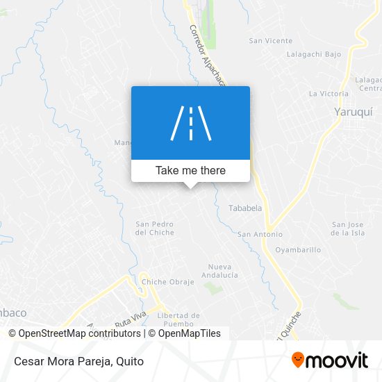 Mapa de Cesar Mora Pareja