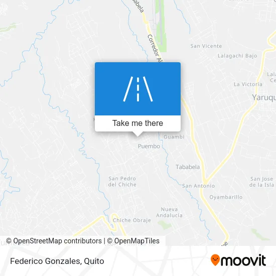 Mapa de Federico Gonzales