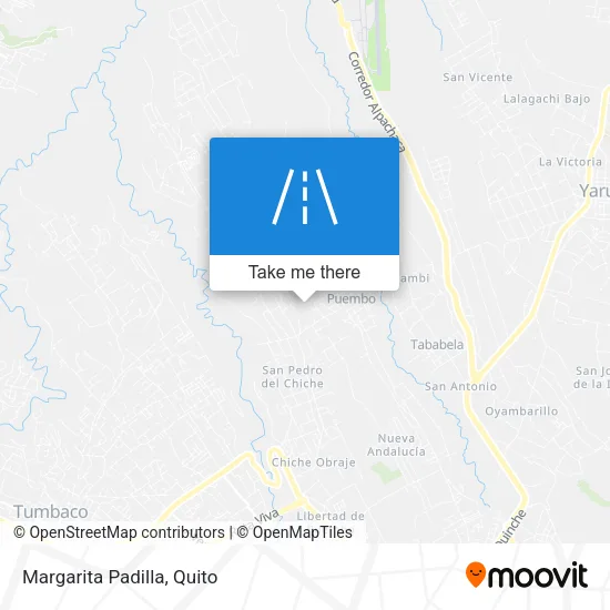 Mapa de Margarita Padilla