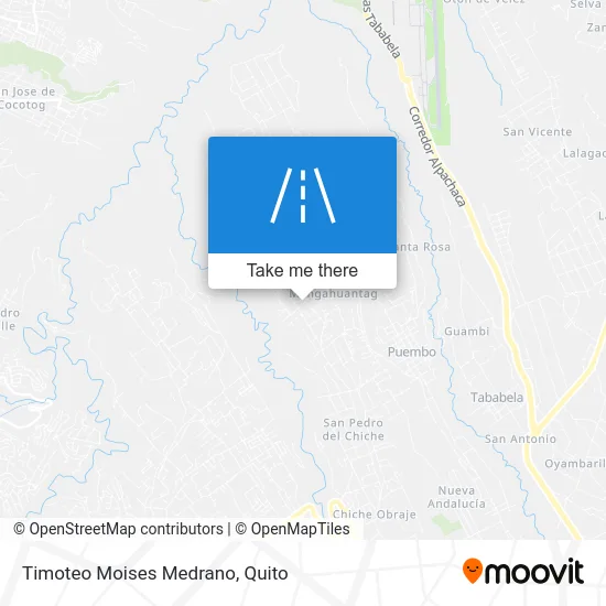 Timoteo Moises Medrano map