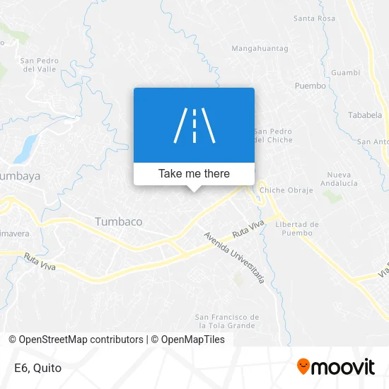 Mapa de E6
