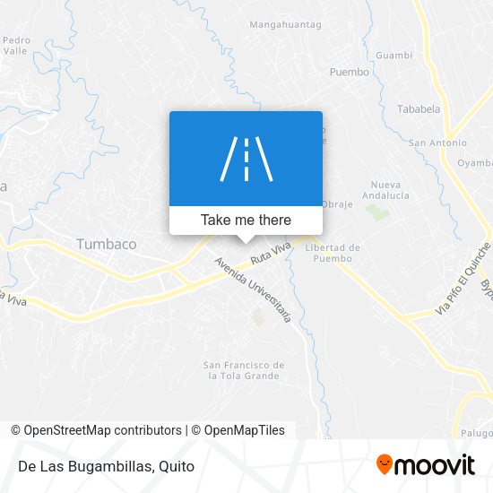 Mapa de De Las Bugambillas
