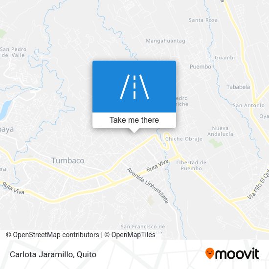 Mapa de Carlota Jaramillo