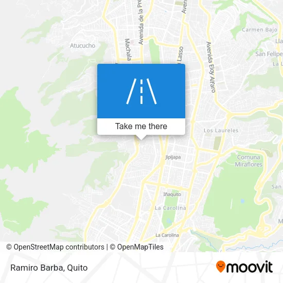 Ramiro Barba map