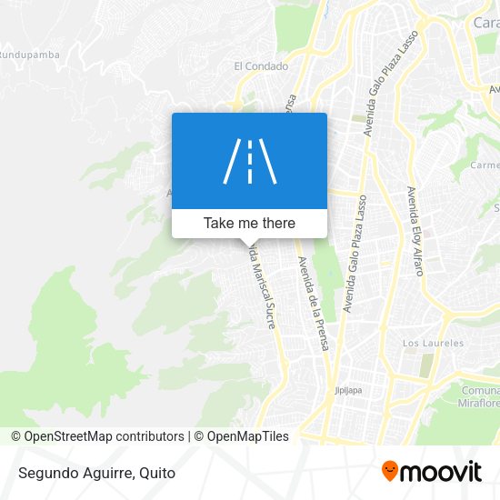 Mapa de Segundo Aguirre