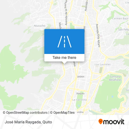 Mapa de José María Raygada