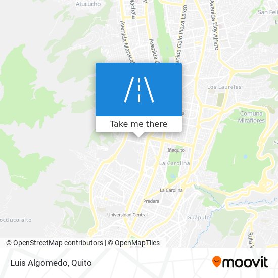 Luis Algomedo map