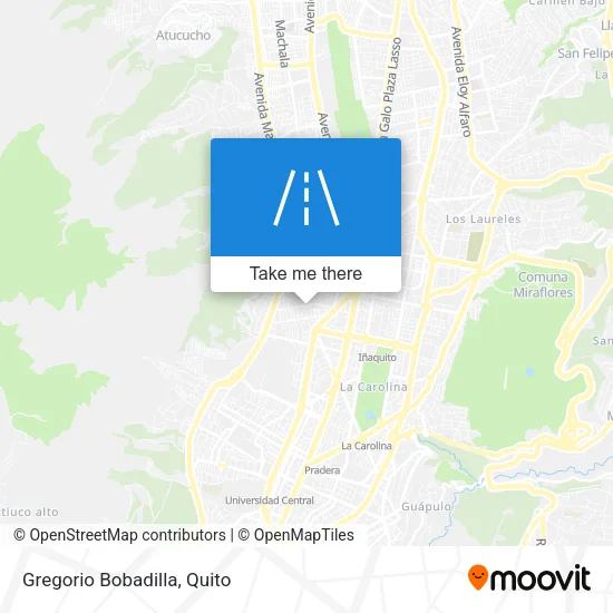 Gregorio Bobadilla map