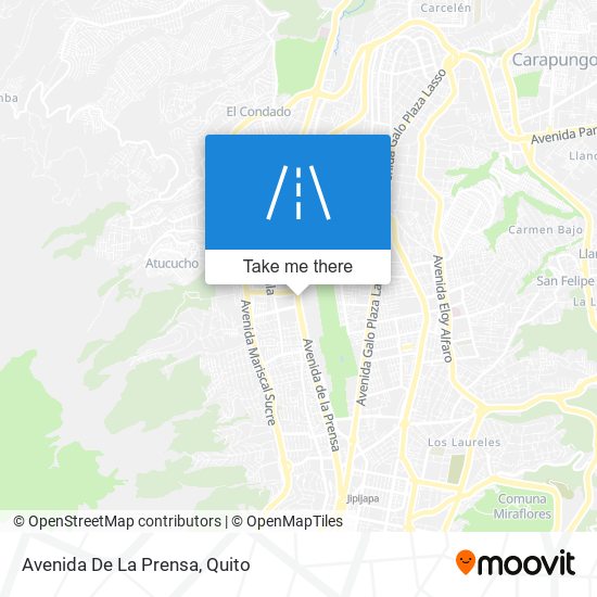 Avenida De La Prensa map