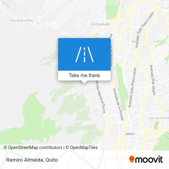 Mapa de Ramiro Almeida