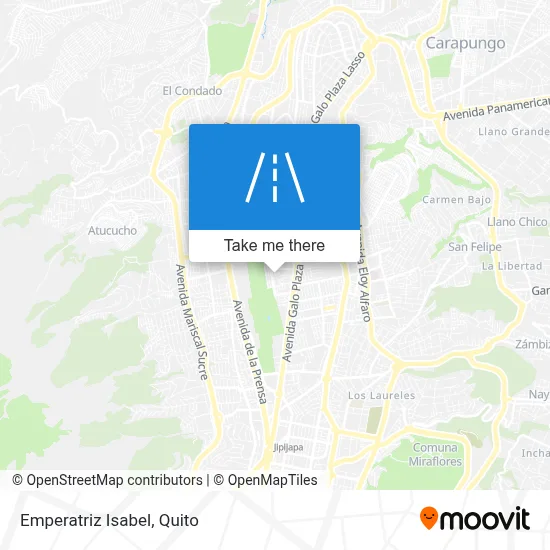 Emperatriz Isabel map