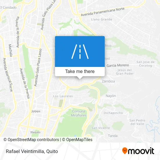 Rafael Veintimilla map