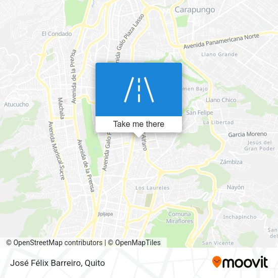José Félix Barreiro map