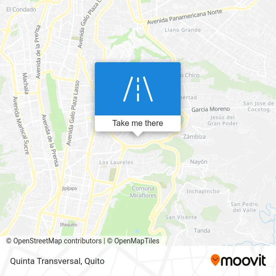Quinta Transversal map