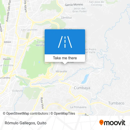 Rómulo Gallegos map