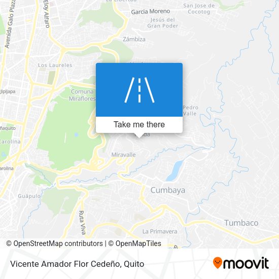 Vicente Amador Flor Cedeño map