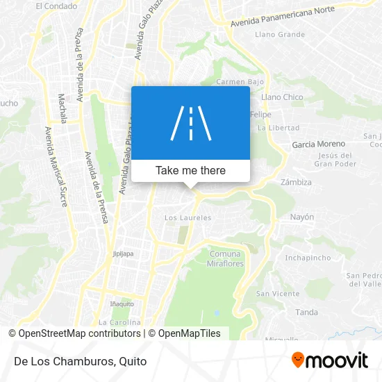 De Los Chamburos map