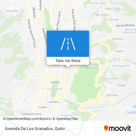 Avenida De Los Granados map