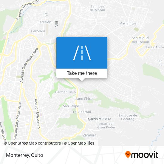 Monterrey map