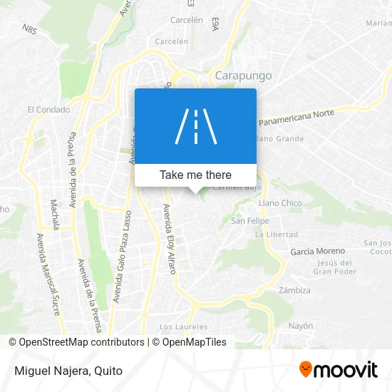 Miguel Najera map