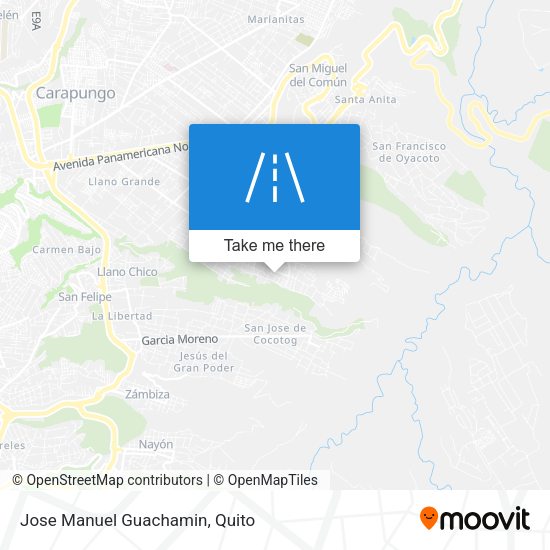 Mapa de Jose Manuel Guachamin