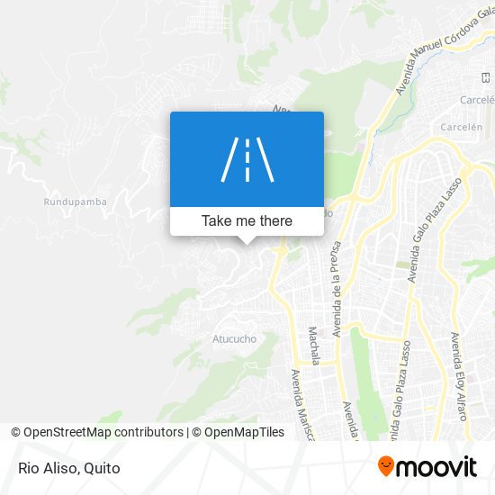 Mapa de Rio Aliso