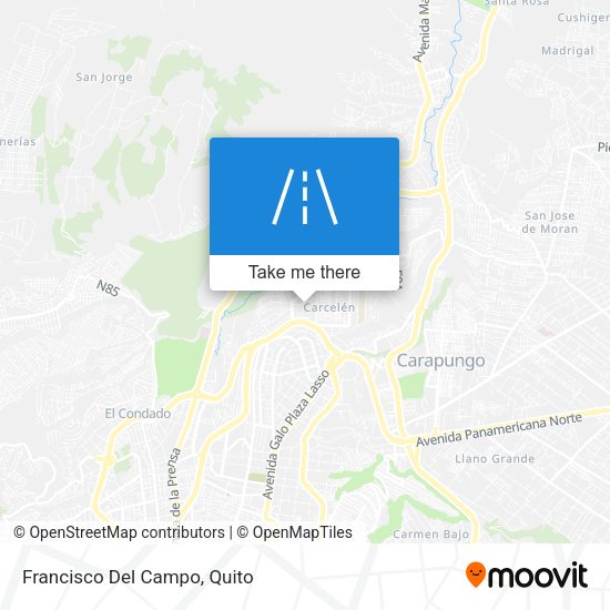 Mapa de Francisco Del Campo