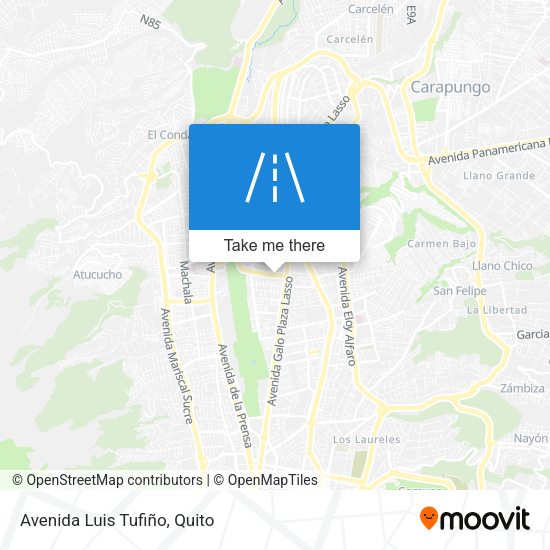 Mapa de Avenida Luis Tufiño