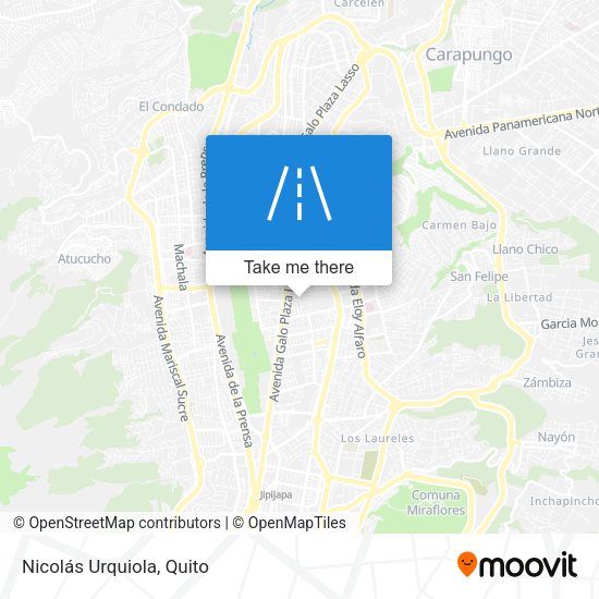 Mapa de Nicolás Urquiola