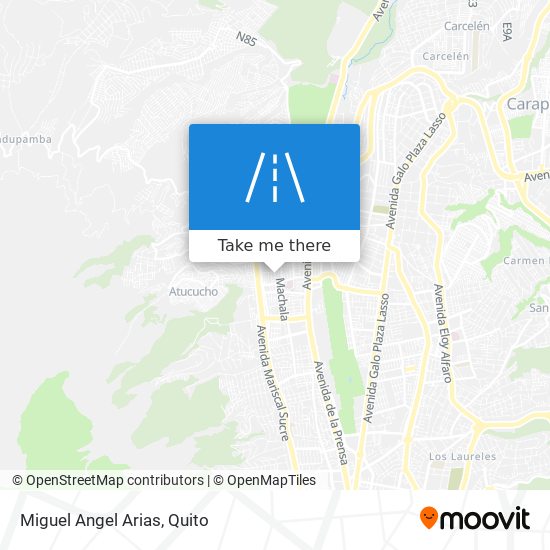 Miguel Angel Arias map