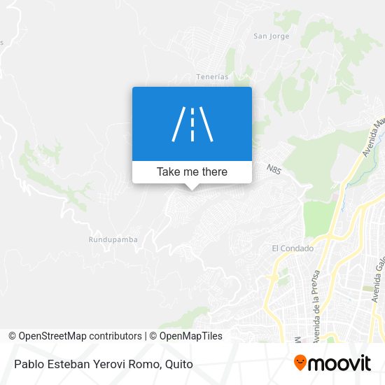 Pablo Esteban Yerovi Romo map