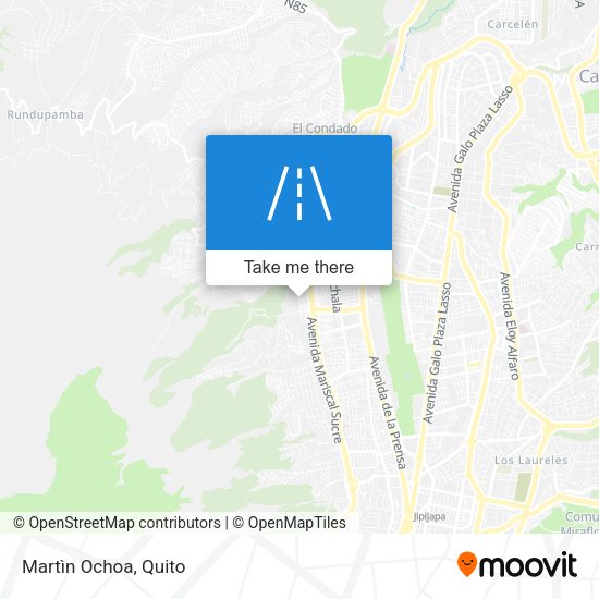 Mapa de Martìn Ochoa