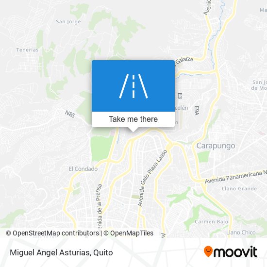 Miguel Angel Asturias map