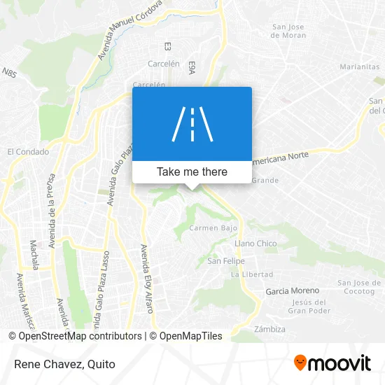 Mapa de Rene Chavez