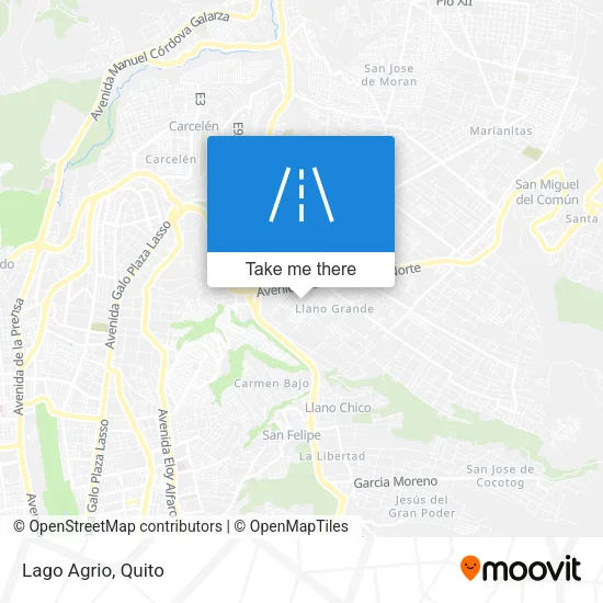 Lago Agrio map