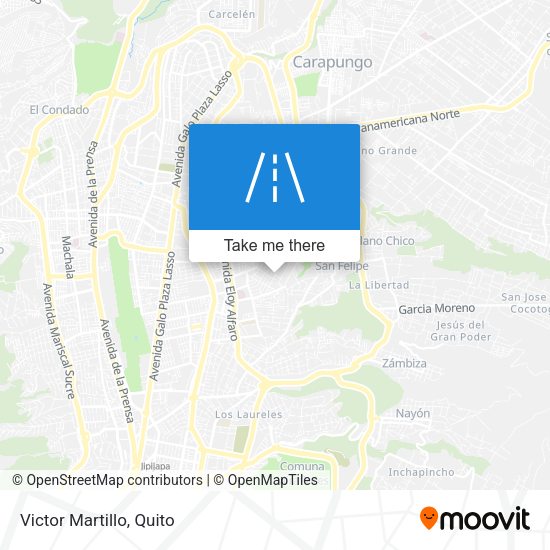 Mapa de Victor Martillo